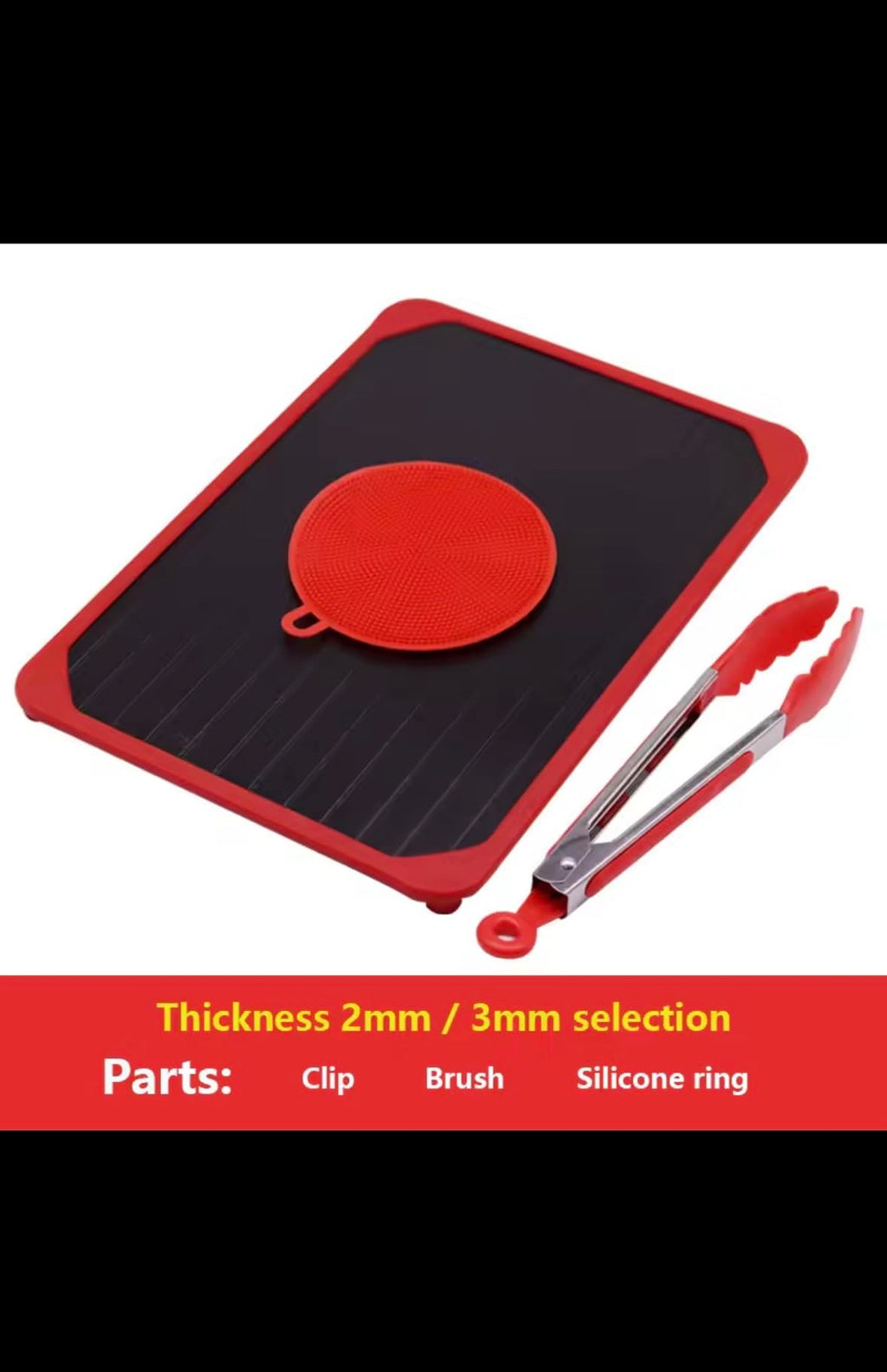 Fast Defrosting Tray for Frozen Food, Meat and Fruit, Quick Thaw Plate Kitchen Gadget
