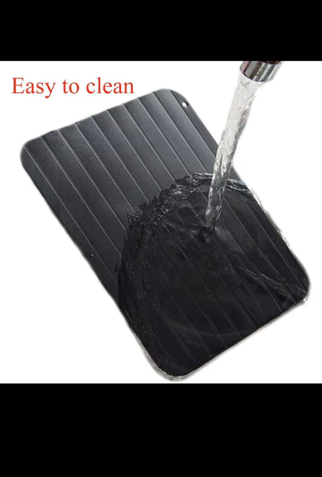 Fast Defrosting Tray for Frozen Food, Meat and Fruit, Quick Thaw Plate Kitchen Gadget