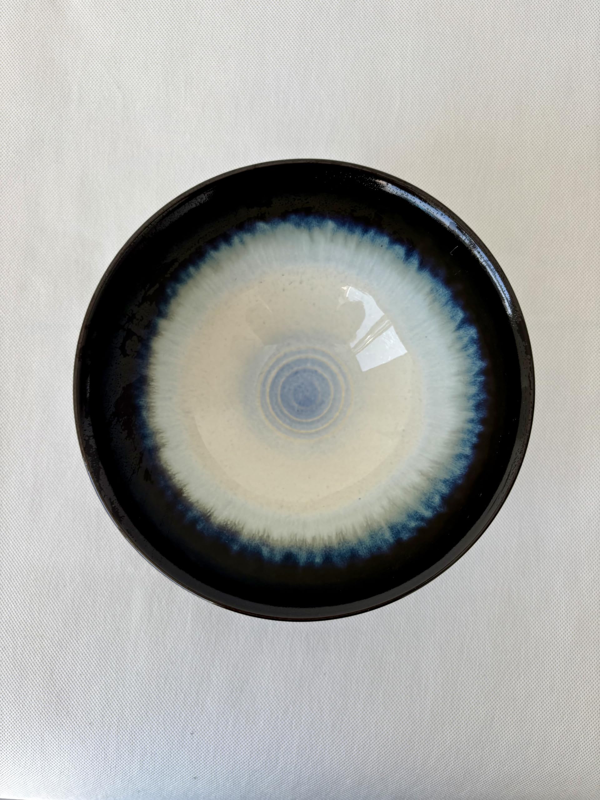 Japanese Vintage Porcelain Bowl, Ceramic Ramen Noodle Bowl, Salad Rice Soup Bowl, Creative Household Kitchenware