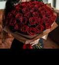 Forever Roses Bouquet, Preserved Flower Arrangement, Glitter Roses, Artificial Roses for Anniversary, Gift Bouquet