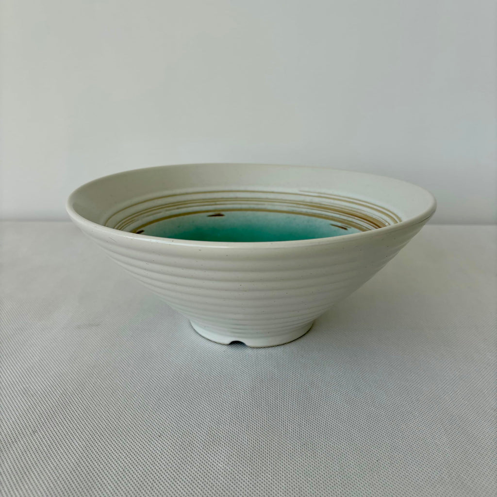 Japanese Ceramic Large Conical Ramen Noodle Bowl, Modern Soup Bowl Set for Parties, Wholesale Tableware with Creative Design